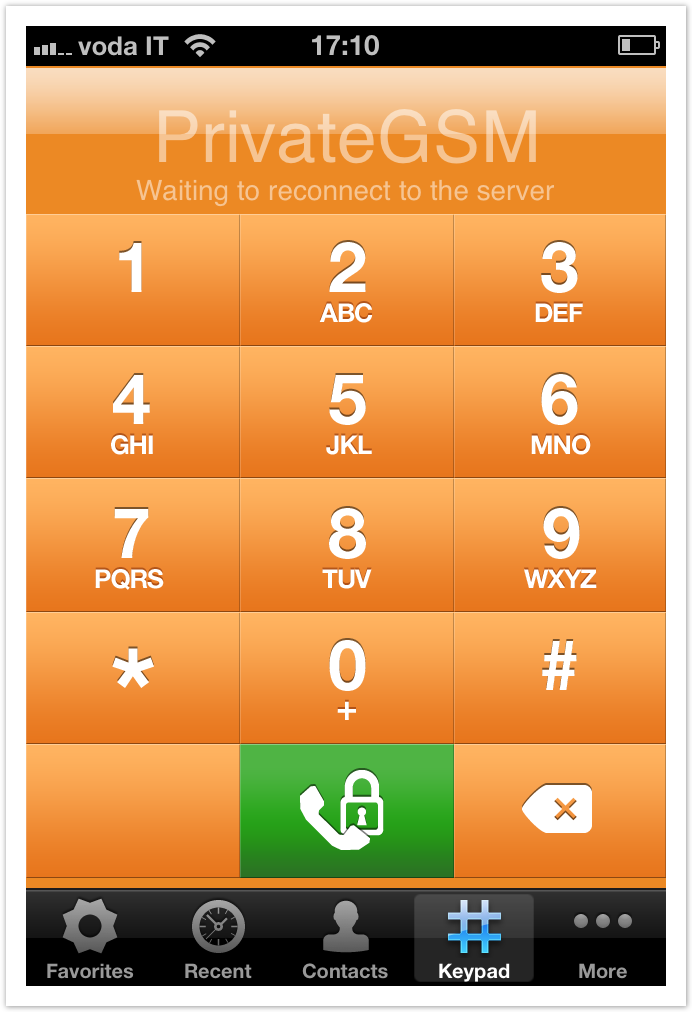 Enterprise Voice Security Suite 3.0 > iPhone - Check connection status > IMG_0012.PNG