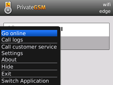 Enterprise Voice Security Suite 14.1 > Blackberry - Check connection status > force_connection.bmp